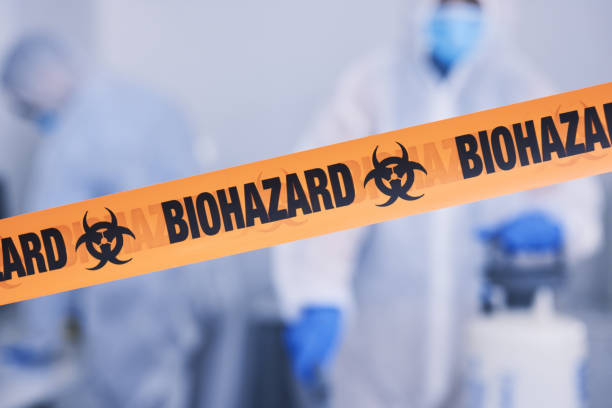 Professional Infectious Disease Decontamination technician working in Flowery Branch, GA